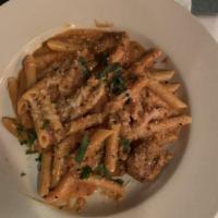 Spicy Italian Sausage Penne · 