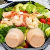 Stacked Seafood Salad · 