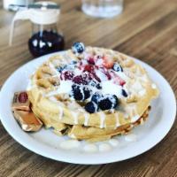 Berries-n-cream Waffle · 