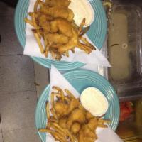 Halibut Fish and Chips · 