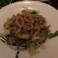 Crispy Calamari Salad · 