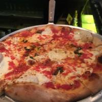 Large Margherita Pizza · 