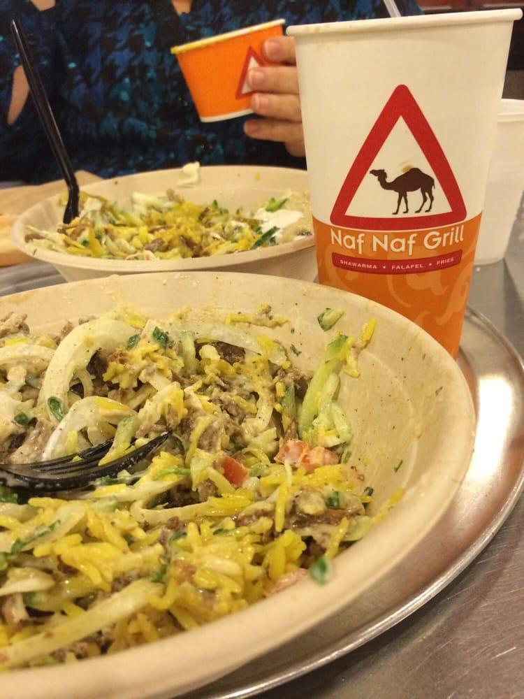 Naf Naf Grill · Middle Eastern · Salad · Falafel