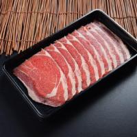 New Zealand Sliced Lamb · 6 oz, thinly sliced.
*uncooked*