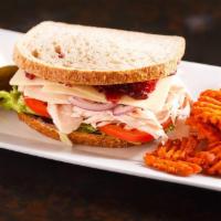 Turkey Sandwich · Poultry sandwich.
