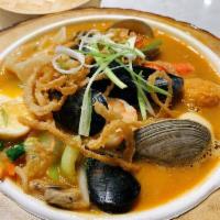 Spicy Seafood Ramen · 