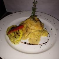 Parmesan Crusted Flounder · 