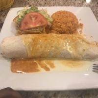 Seafood Burrito · 
