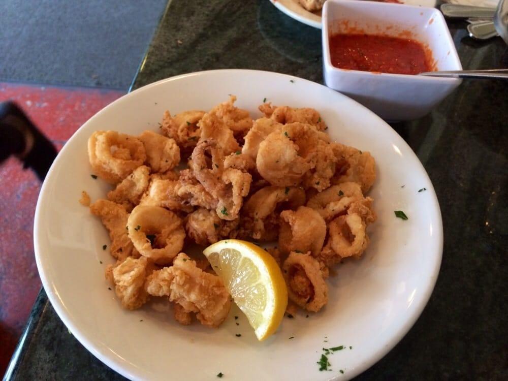 Calamari Fritti · Fried calamari. Served with a spicy marinara sauce.