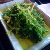 Seaweed Salad · Seaweed seed and ponzu dressing.