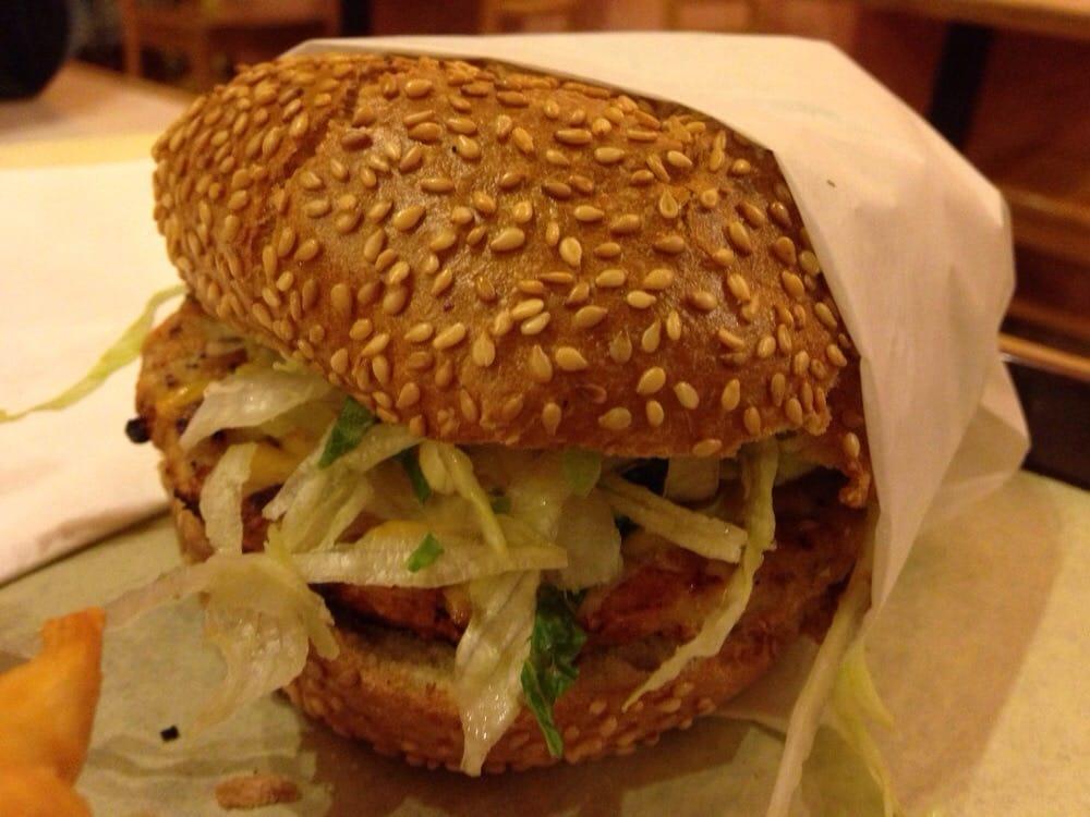 Turkey Burger · Seasoned, lean turkey meat. A very healthy choice.