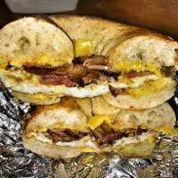 Egg and Cheese Bagel · 