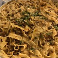 Fettuccine Bolognese · 