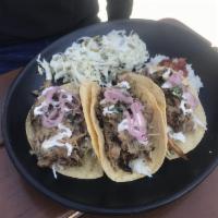 Smoked Carnitas Tacos · 