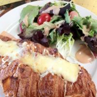 Turkey and Cheese Croissant · 
