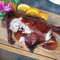 Cantonese Roast Duck · Chopped slow roasted duck. Gluten-free.