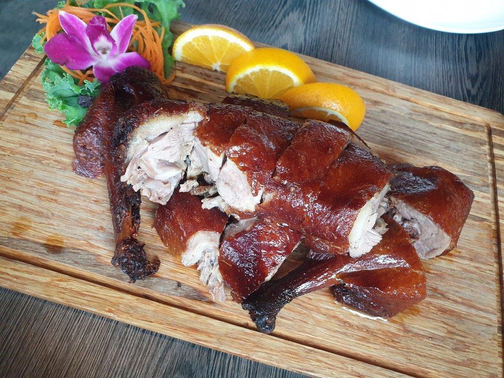 Cantonese Roast Duck · Chopped slow roasted duck. Gluten-free.
