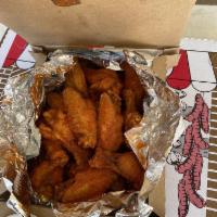 Buffalo Wings · 10 wings are served with fries and 1 side of ranch. The 20 and 40 pieces of wings do not com...