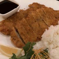 Chicken Katsu · Deep fried chicken breast.
