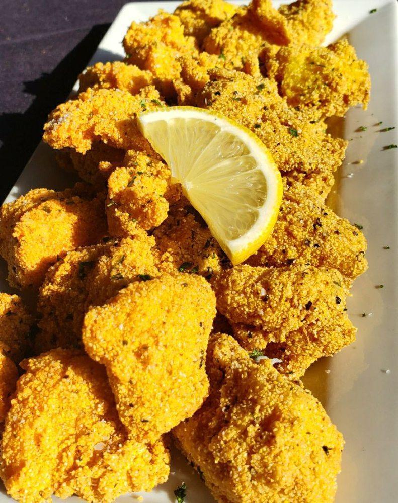 Catfish Nuggets · Golden delights that melt in your mouth.