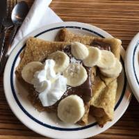 Banana Nutella Crepe · 