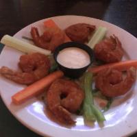Buffalo Shrimp · Served with chunky bleu cheese dressing. Pick a temperature.