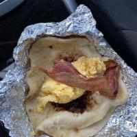 Bacon and Egg Taco · 