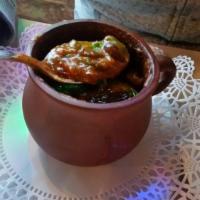 Lobio · Red beans stew with Georgian seasoning 