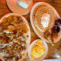 Chicken and Waffles Plate · 