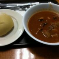 Fufu and Goat · 