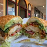 Lucca's Chipotle Bird Sandwich · 