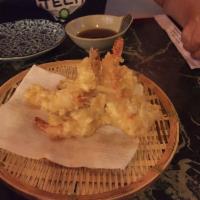 Shrimp Tempura Roll · Prawn tempura with sweet sauce.