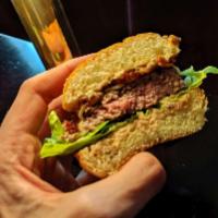 Dry Aged Beef Burger · 