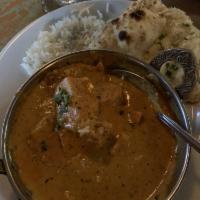 Chicken Tikka Masala · Marinated overnight in homemade yogurt sauces with different consistencies of herbs and spic...