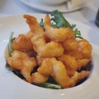 Spicy Rock Shrimp · Hard shelled shrimp that has a similar taste to lobster.