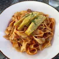 Pappardelle Bison Bolognese · 