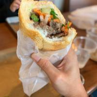 Grilled Beef Banh Mi · 
