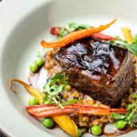 Charcoal-grilled Beef Short Rib · 