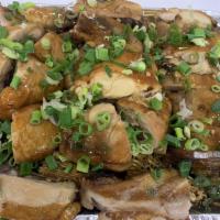 Oyster Sauce Chicken Cake Noodle · 