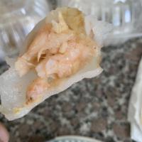 Garlic Chive Shrimp Dumpling · 