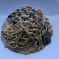 Wild Mushroom Spaghetti · 