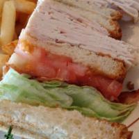 Turkey Club Sandwich · 