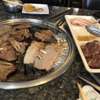 Pork Belly · Sliced non-marinated pork belly (Korean bacon).