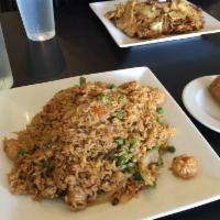 Honey Basil Spicy Fried Rice · Thai style. Spicy.