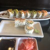 Spicy California Roll · Spicy crab, avocado and cucumber.