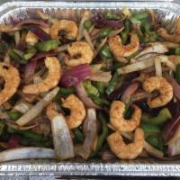 04 - Shrimp Fajitas · 