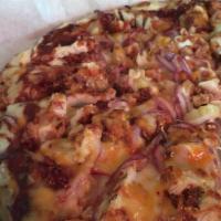 BBQ Bacon Chicken Pizza · 