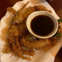 Soft Shell Crab · Deep fried soft shell crab with special sauce.
