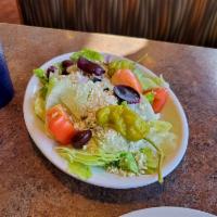 Grilled Chicken Greek Salad · 