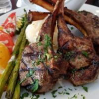 New Zealand Rack of Lamb with a Side of Choice · 